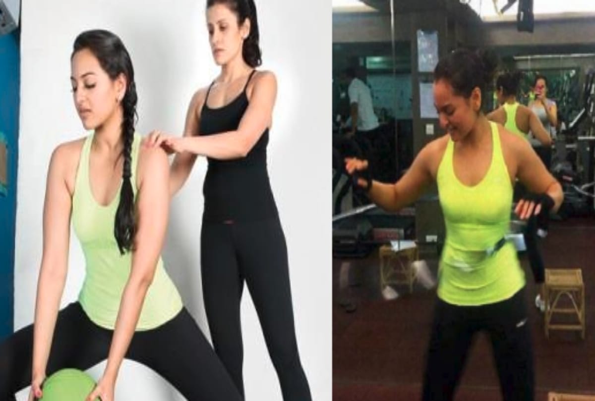 Sonakshi Sinha weight loss 30 kg for her upcoming film Dabangg 3 transformation picture goes viral 