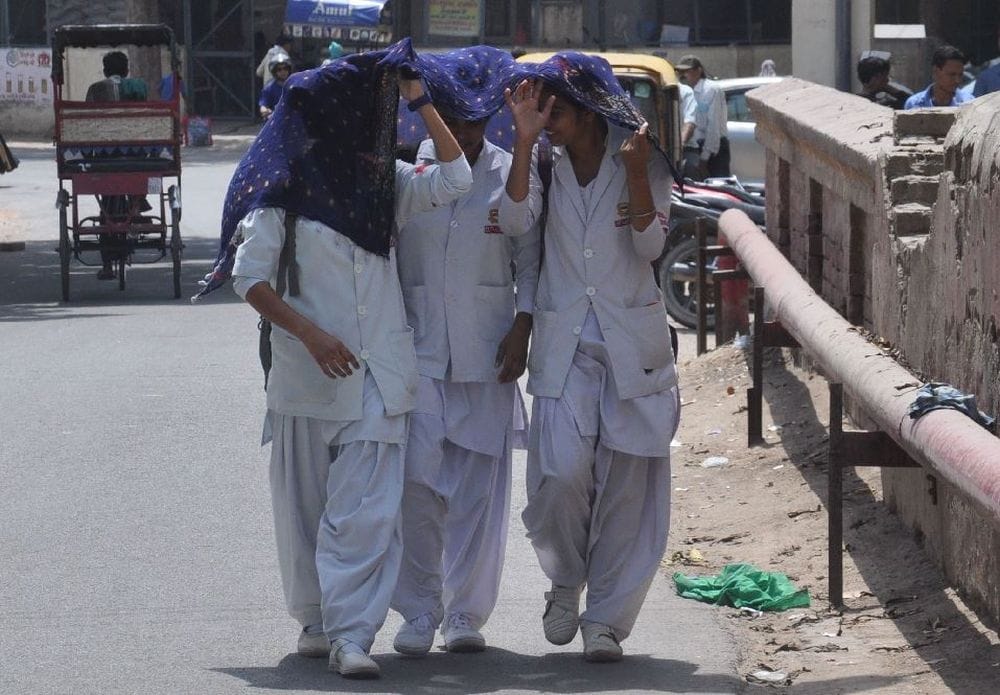 maximum temperature record breakes in agra
