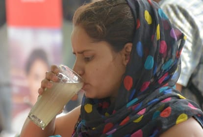 temperature goes up in uttar pradesh.