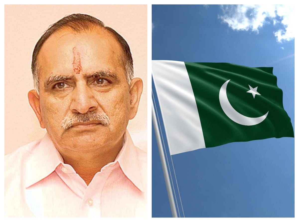 BJP former state president Ashok Parnami recive death threat by Pakistan