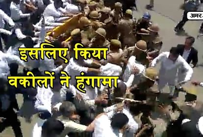 ADVOCATES PROTESTED IN SHAMLI FOR HIGH COURT BENCH