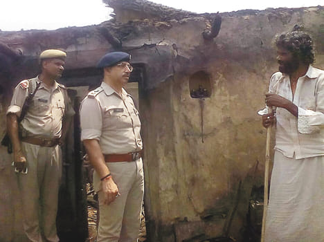Ded woman set fire to children, four killed