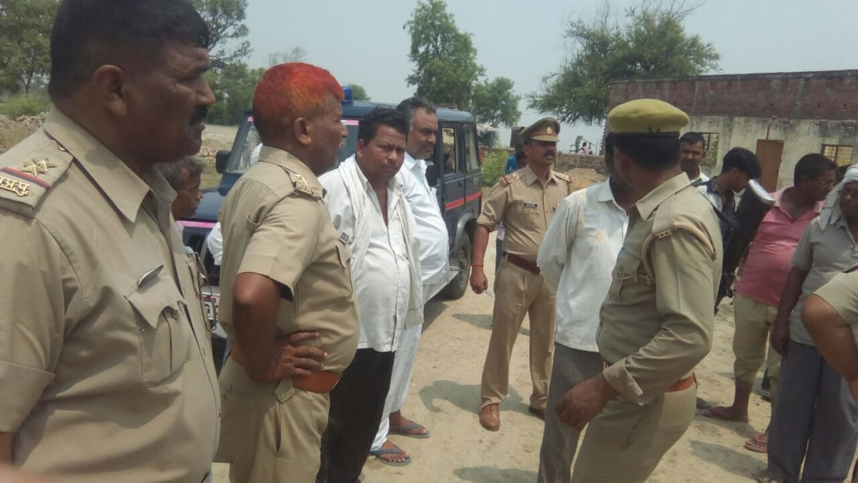 dead body of labour found in suspicious condition