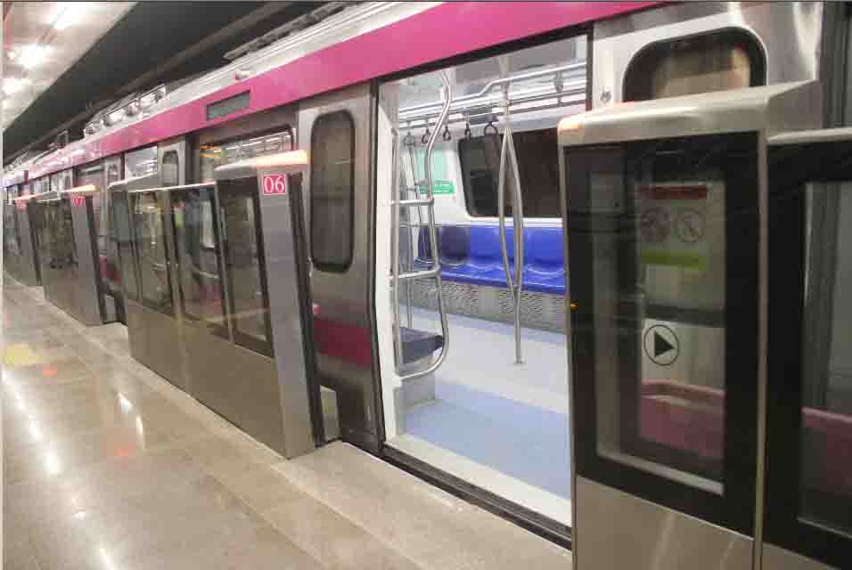 know why you need to carry identity card for exit and entry from shankar vihar of magenta line metro