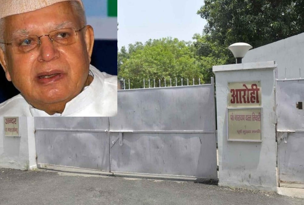 N D tiwari needs one year to vacant his bunglow.