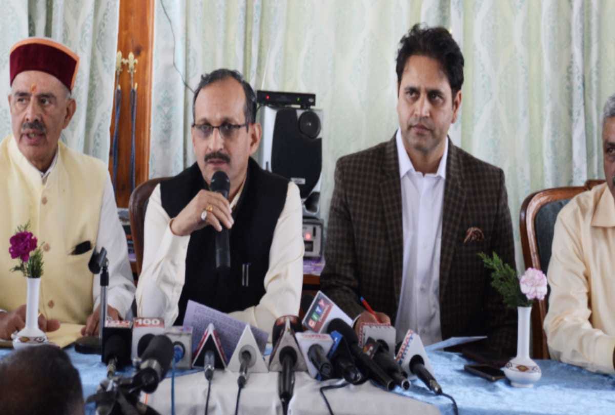 himachal bjp president statement over encroachment cases in himachal