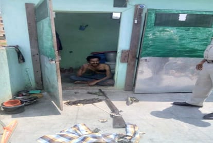 man attempted to commit suicide and shot himself at sataun sirmour