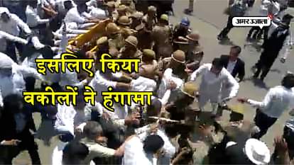ADVOCATES PROTESTED IN SHAMLI FOR HIGH COURT BENCH
