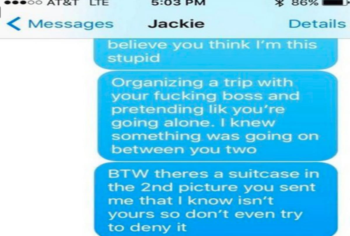 Girlfriend Sent topless photos to boyfriend only to get her secrets revealed