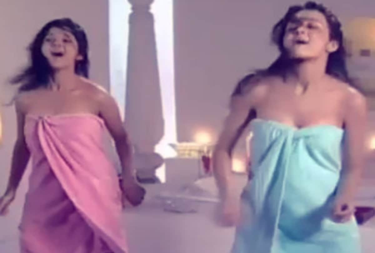 jennifer winget dancing with surveen chawla on preity zinta piya piya
