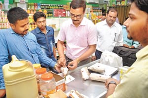 Old products sold at Patanjali store, Seeds
