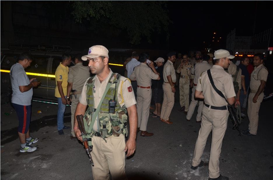 MILITANTS ATTACK ON JAMMU BUS STATION TWO COP INJURED