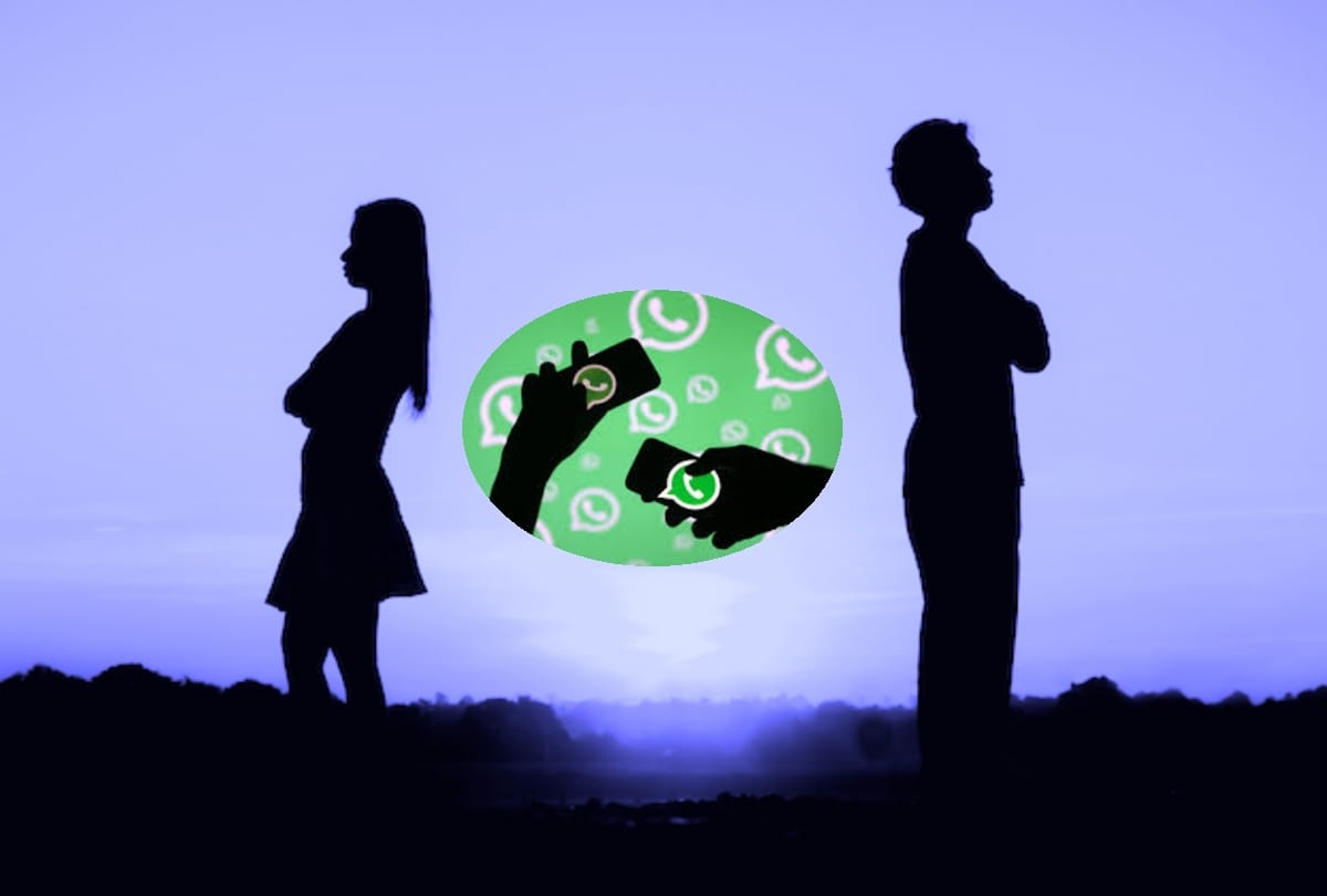 husband do not set couple whatsapp dp so wife went to ghaziabad police and complaints of harassment