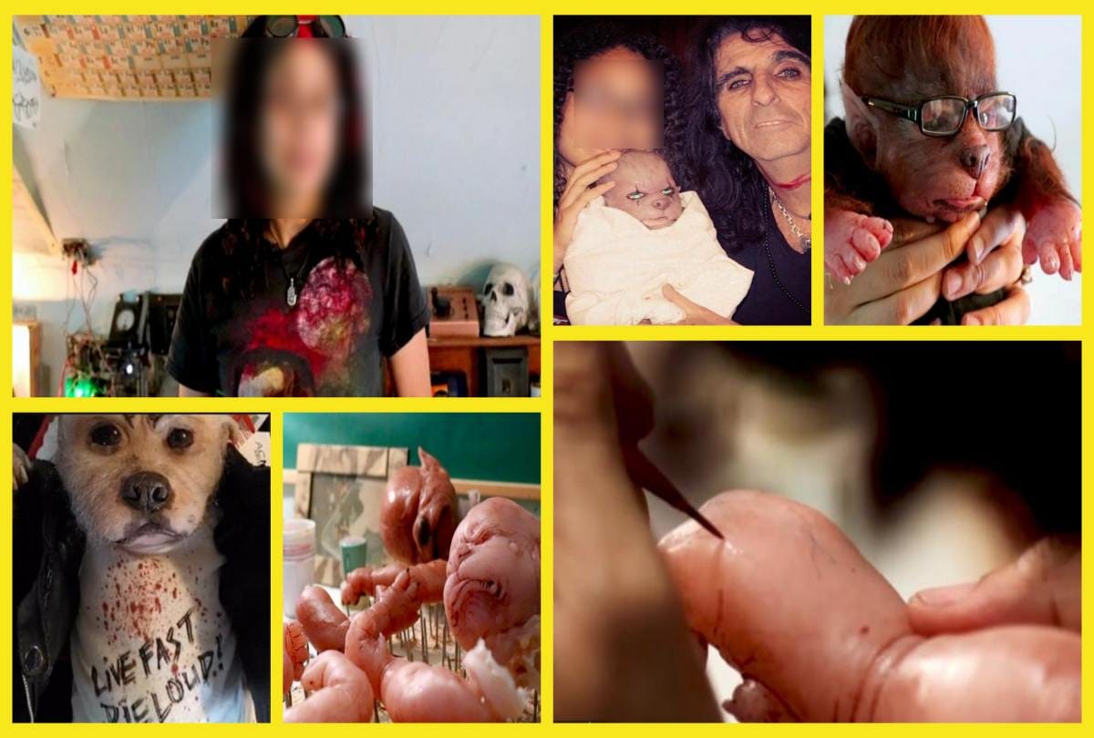 Woman sparks bizarre craze crafting creepy for selling  