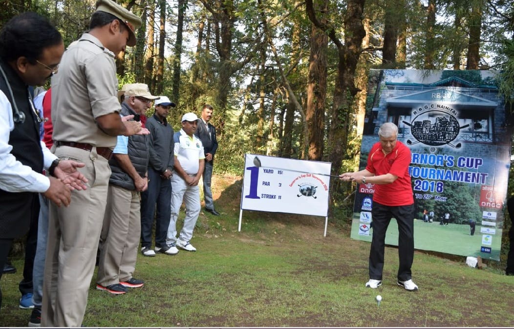 16th Governors Golf Tournament inauguration in nainital