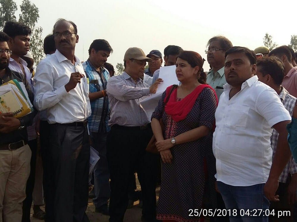 vishesh sachiv inpected medical college building work