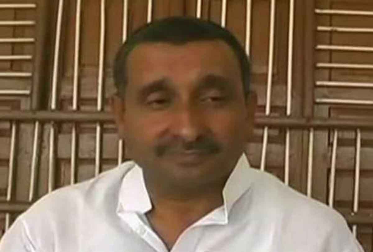 BJP MLA Kuldeep Singh Sengar along with another accused Shashi Singh produced before court