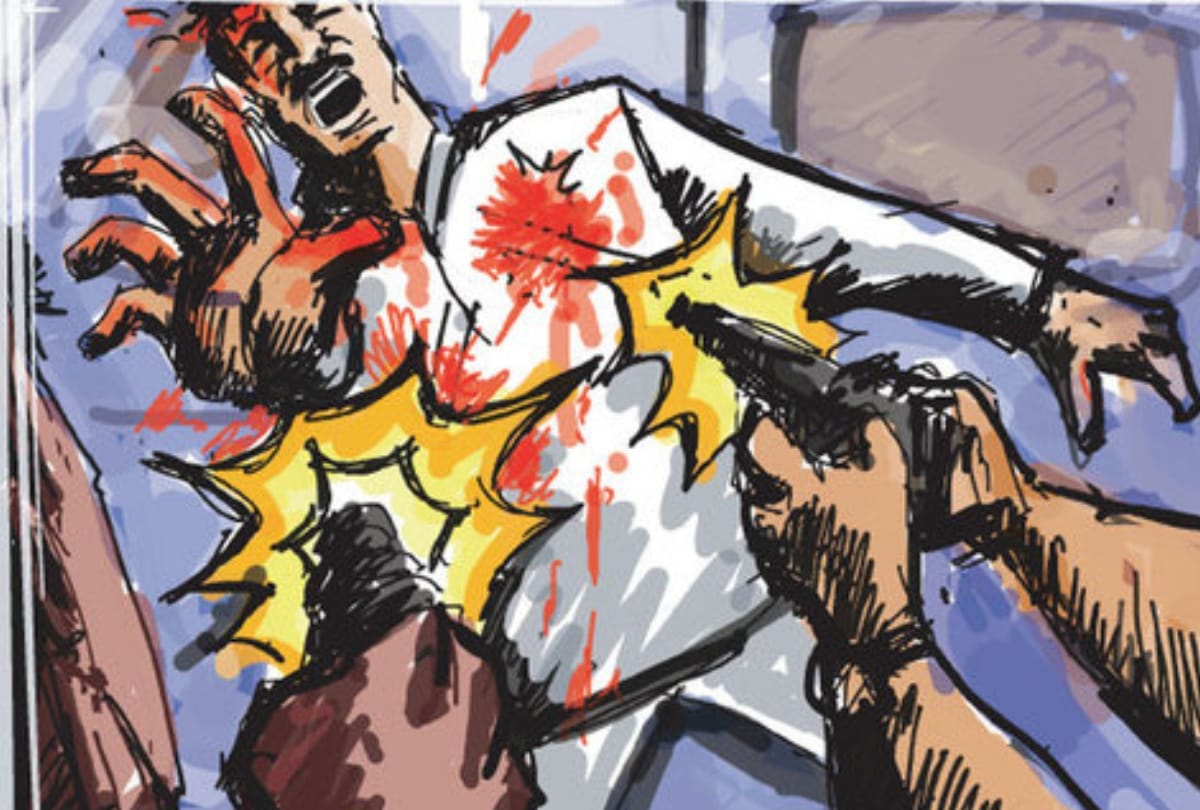prayagraj news: young man shot
