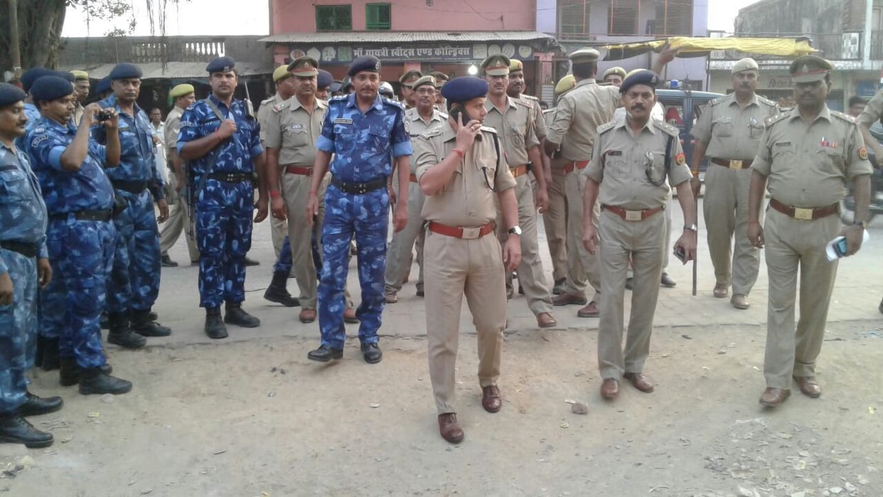 security forces marched in respect of ramzan
