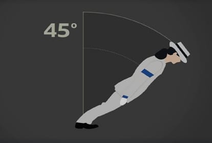 Michael Jackson dance moves secret Open, know how Standing incline body at 45 degrees angle