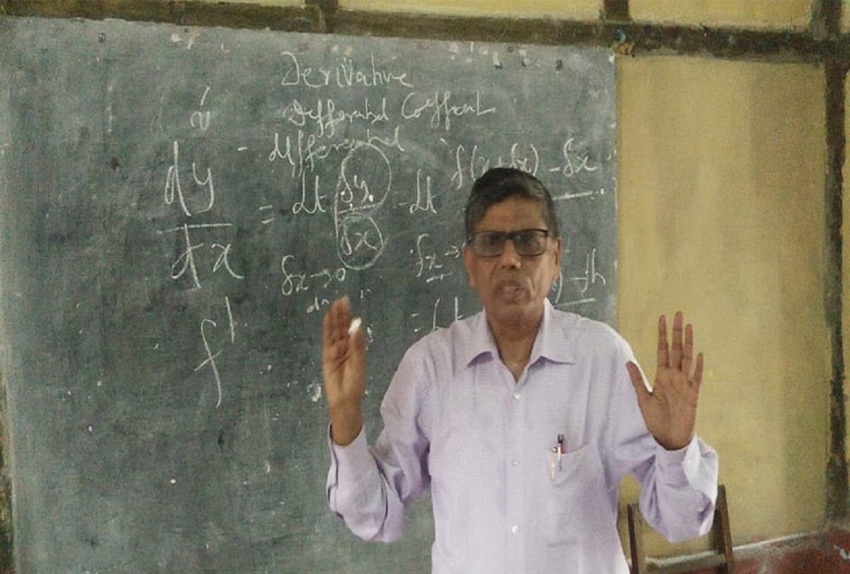 Mukesh Sahay- former Assam DGP is now school teacher, He teaches mathematics class XII students 