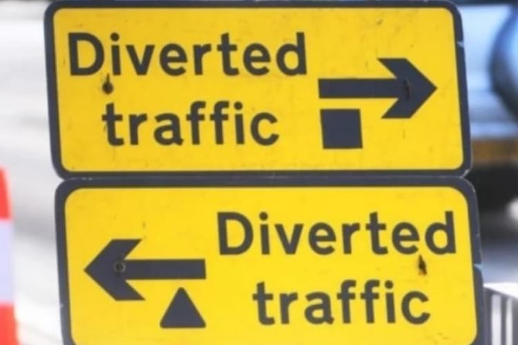 route diversion on lucknow visit of vice president