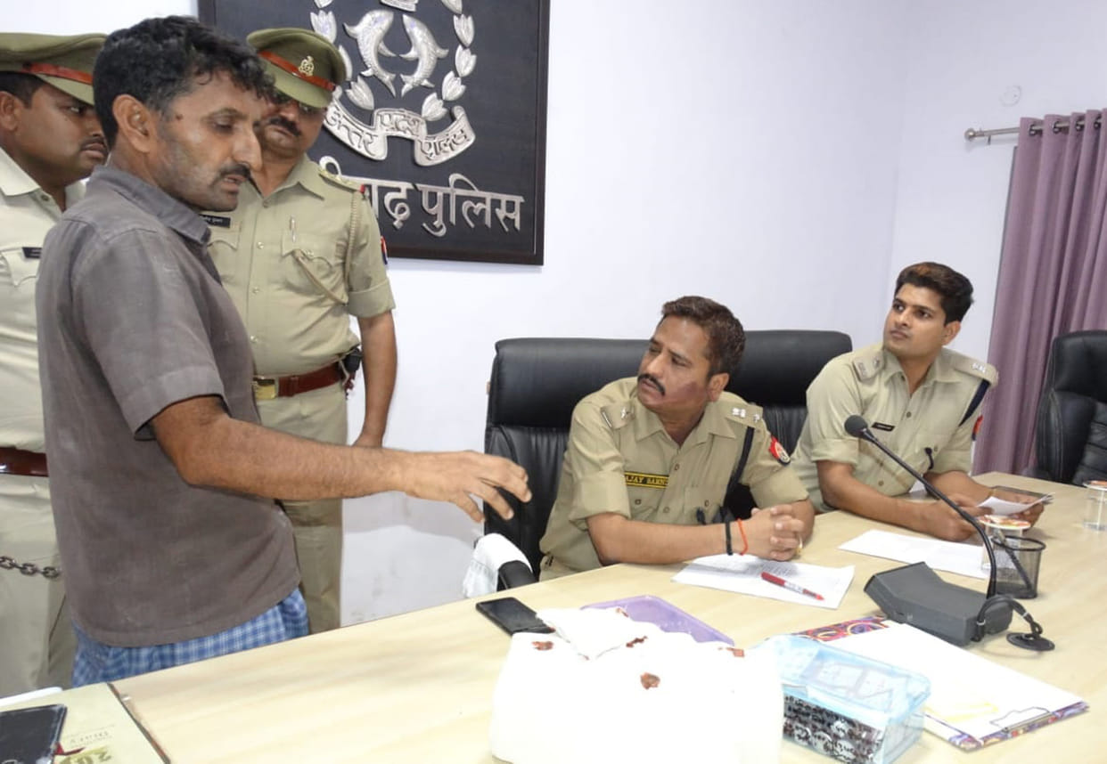 Caught in fake liquor factory in Accraabad, arrested one