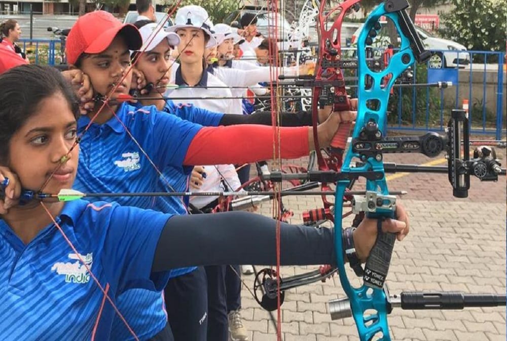 Indias women compound team  bag silver and bronze in archery World Cup