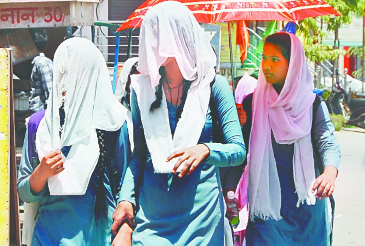 heat storm hits and weather change in Delhi NCR