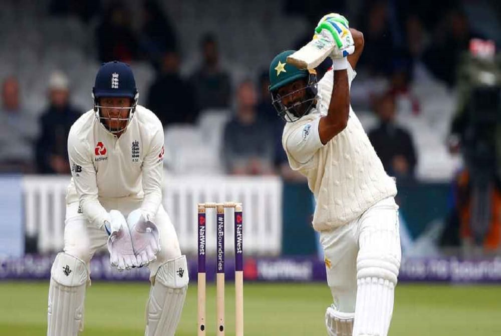 england vs pakistan 1st test 2nd day pak lead 166 at lords london