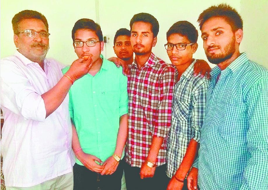 Kasganj farmer's son tops CBSE Class 12th result