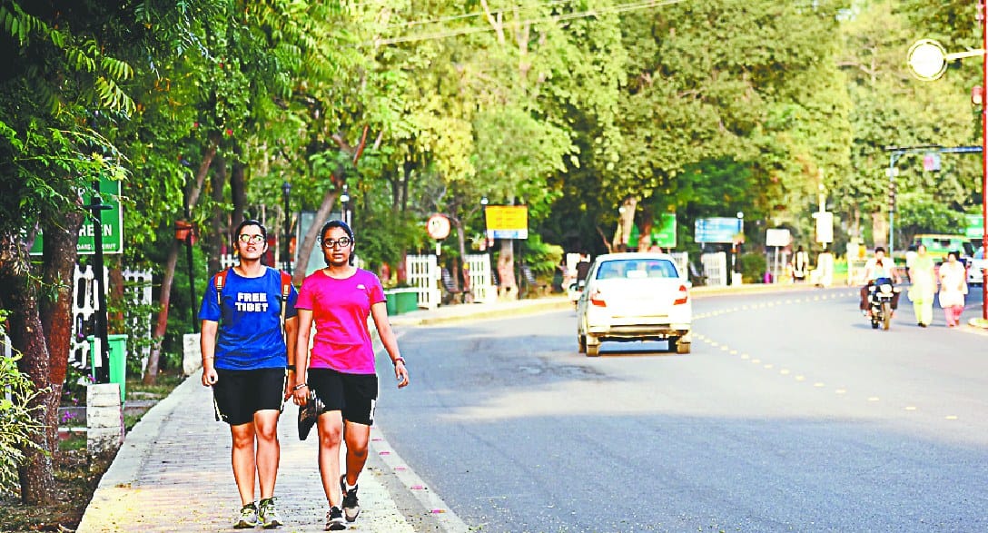 walking ke samey band nahi hogi maal road