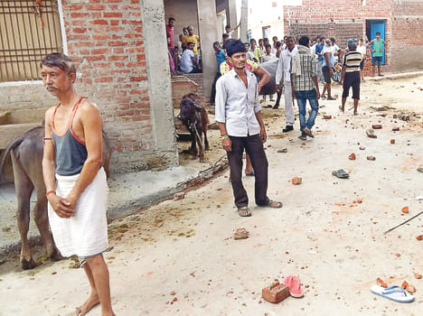dispute motor theft, ten rural wounded