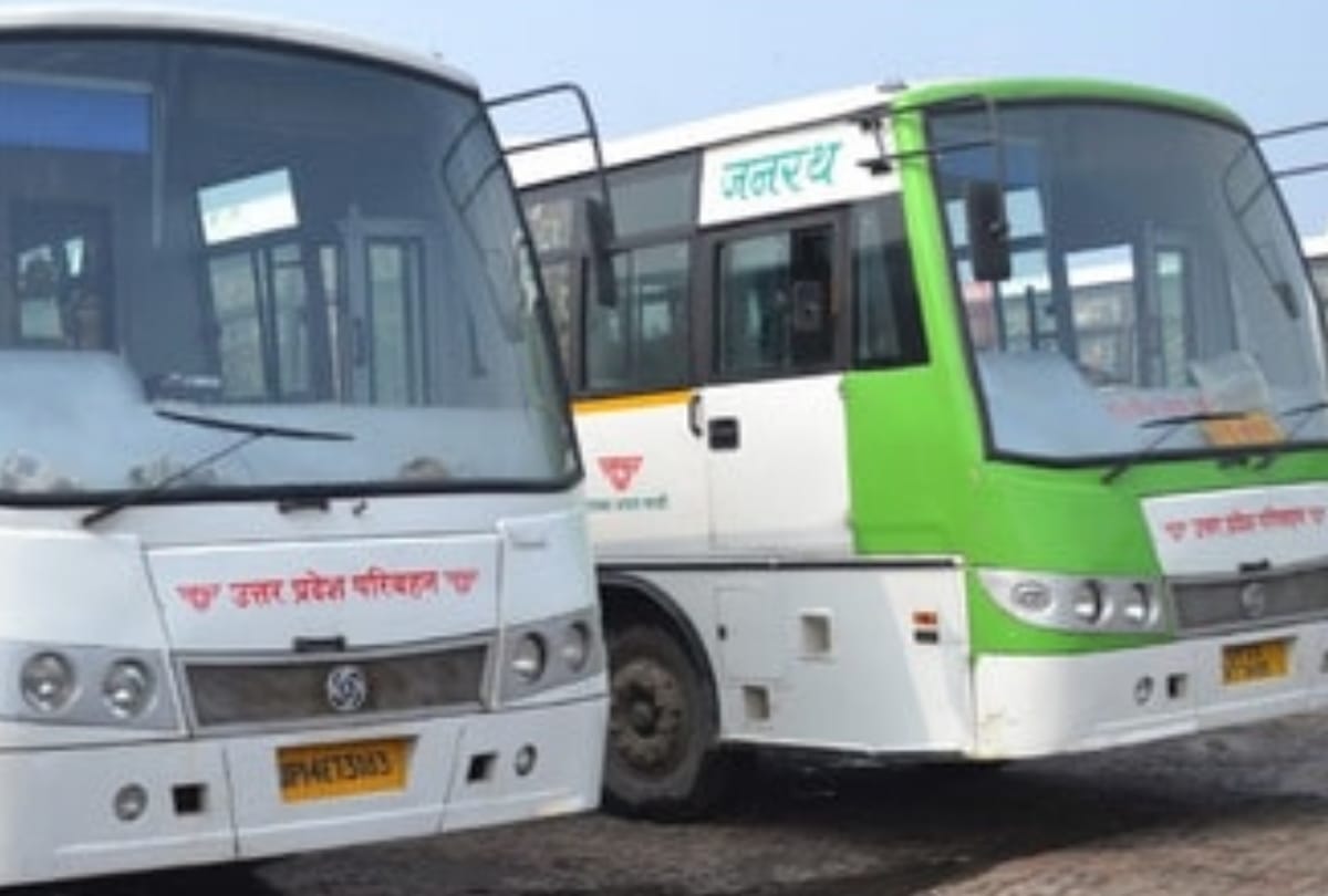 drivers and workers of awadh depot on strike