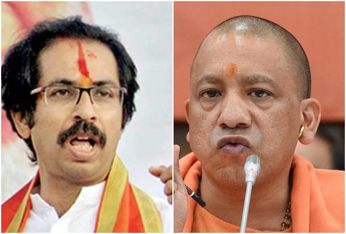 Uddhav Thackeray slammed Yogi Adityanath and said he felt like hitting him with his own footwear
