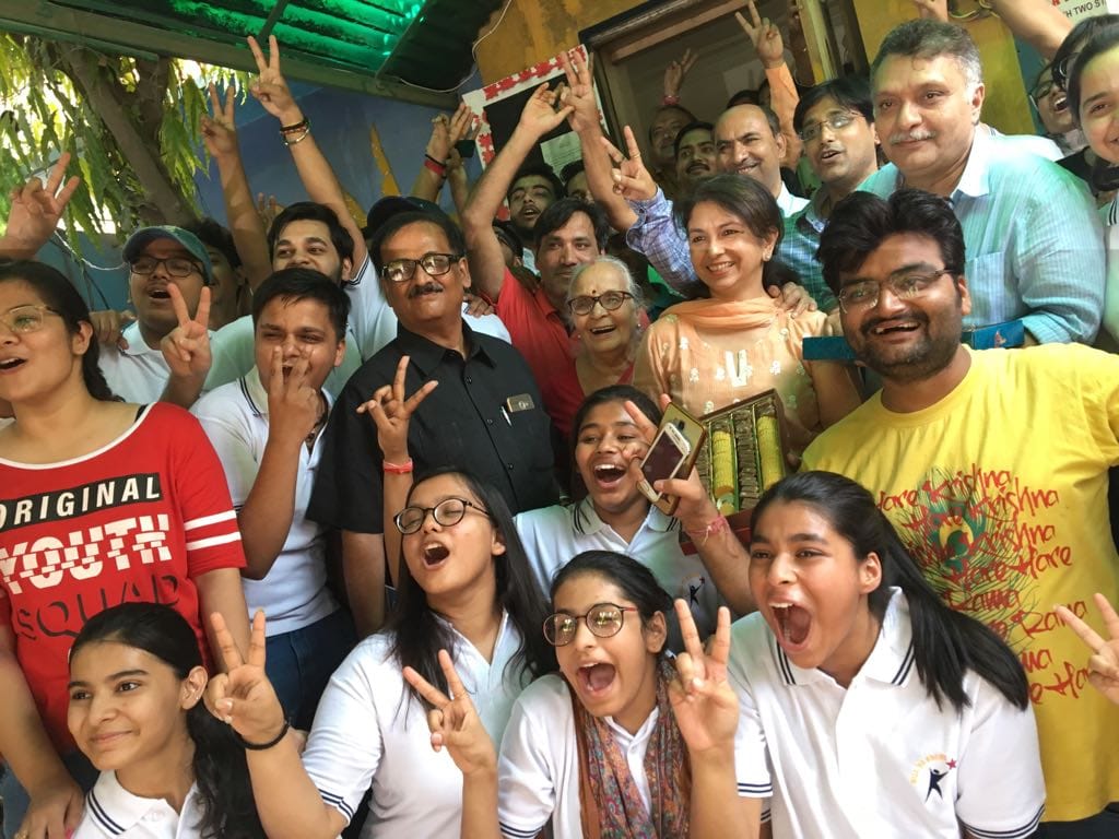 Ramya and jahnavi are toper in varanasi district