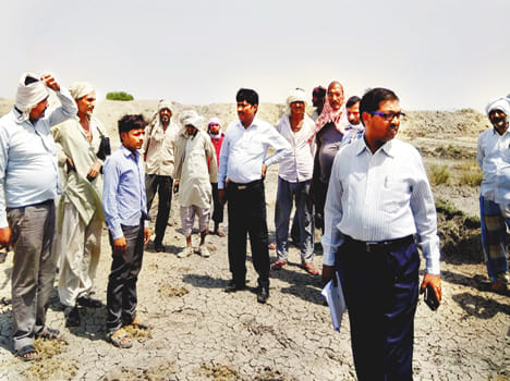 Nodal officers of the pond excavation