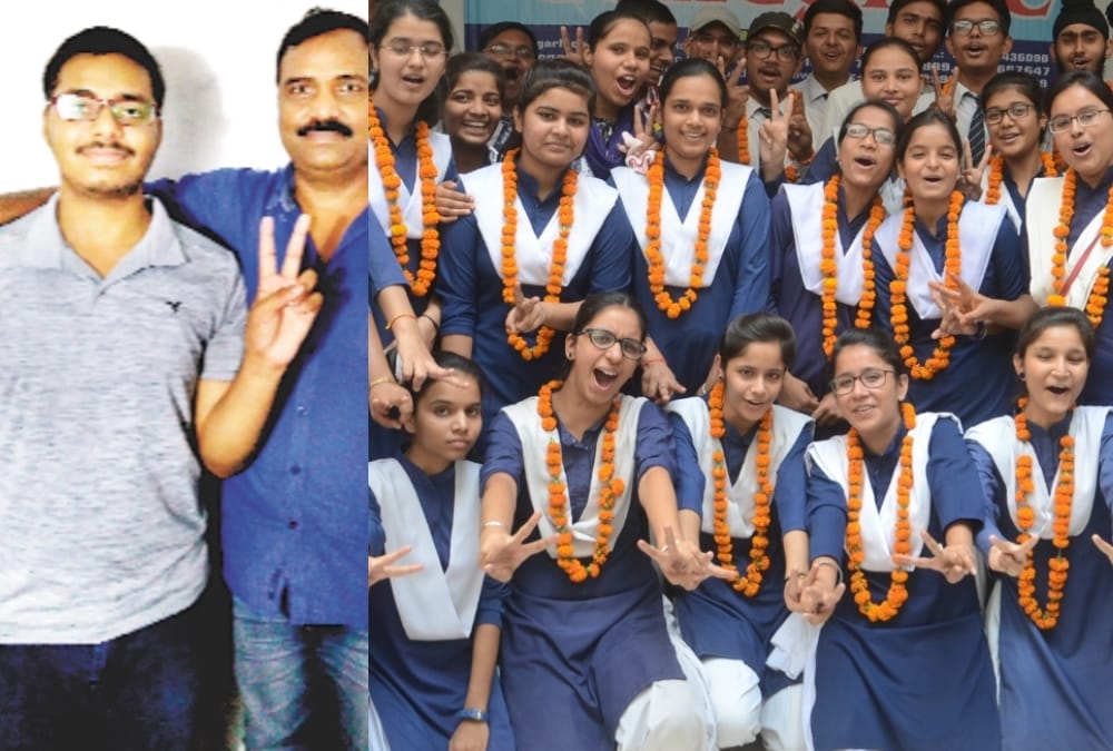 CBSE result lucknow topper.