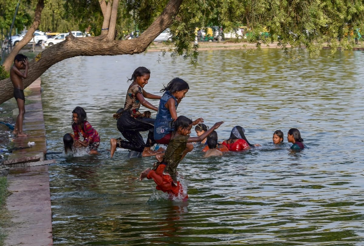 heatwave storm in delhi ncr weather change