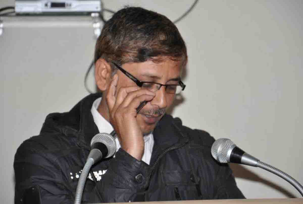 In charge of journalism department Dr. Jeendra Dabral CSJMU University