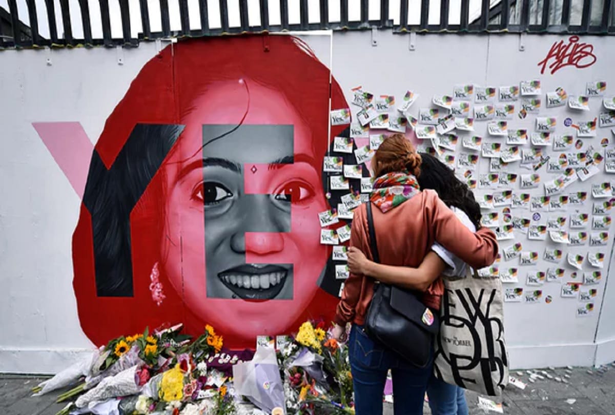Thousands of people in Ireland voted in favour of legalising abortion 