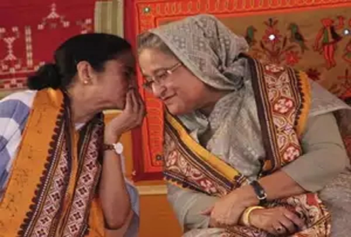 Mamata Banerjee and Sheikh Hasina meet but did not talk on Teesta River dispute