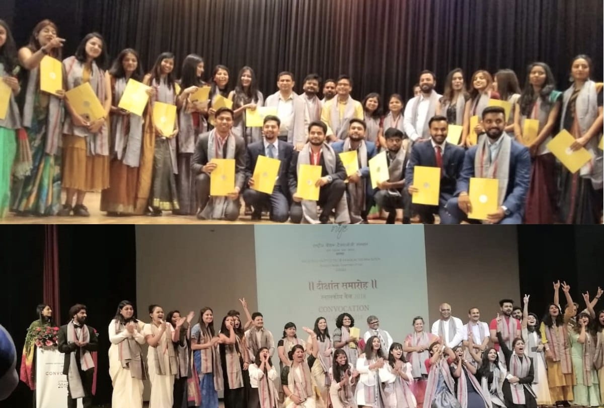 convocation ceremony in NIFT Kangra