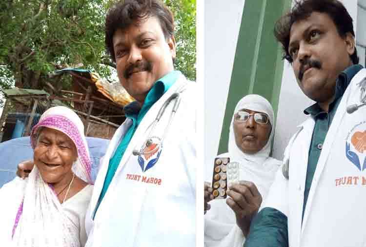 pune doctor help beggars and treat them for free