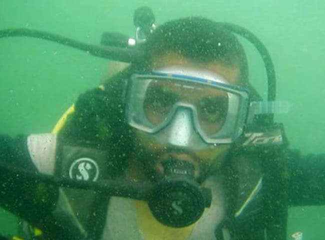 Scuba diving in tehri lake festival 2018 people see ruins of city