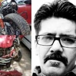 full story of harley davidson rider who fall in yamuna on 27 may still missing read full story