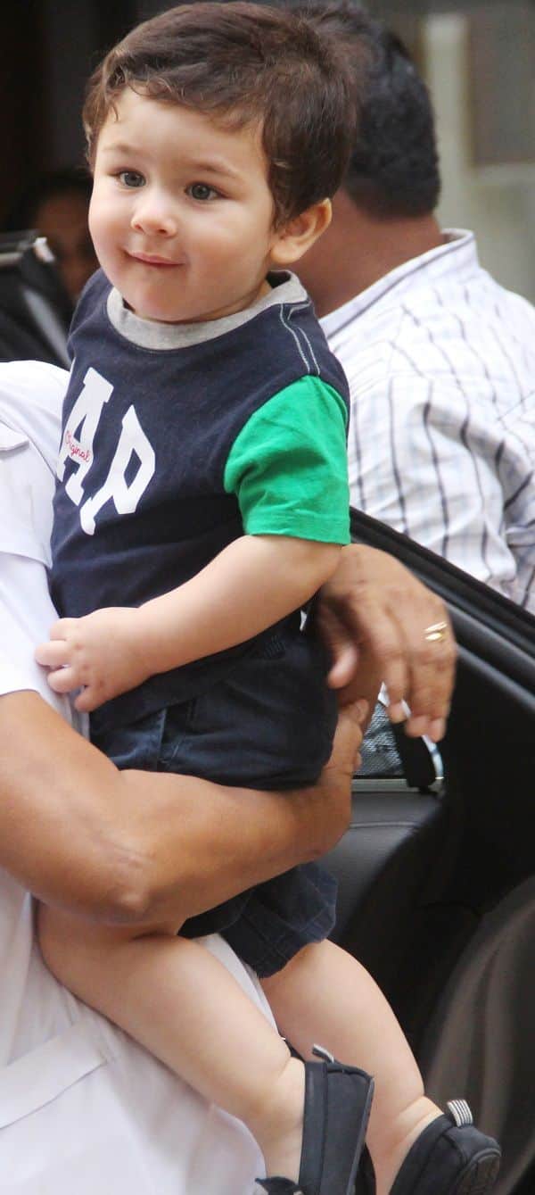 taimur ali khan new summer look view pictures
