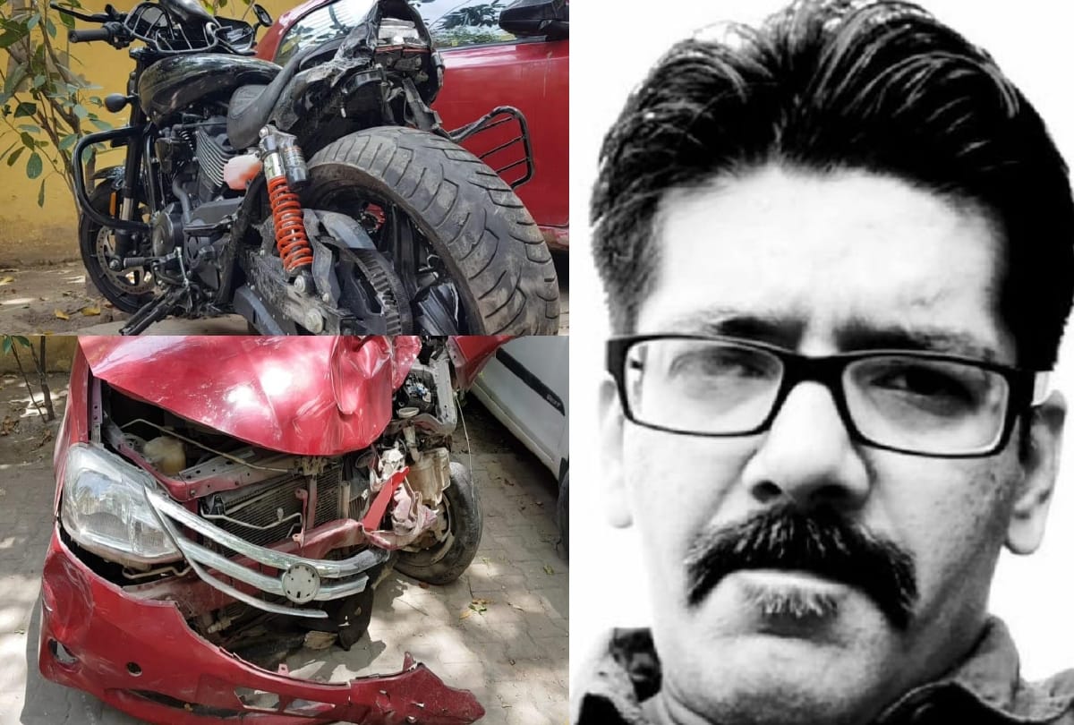 full story of harley davidson rider who fall in yamuna on 27 may still missing read full story