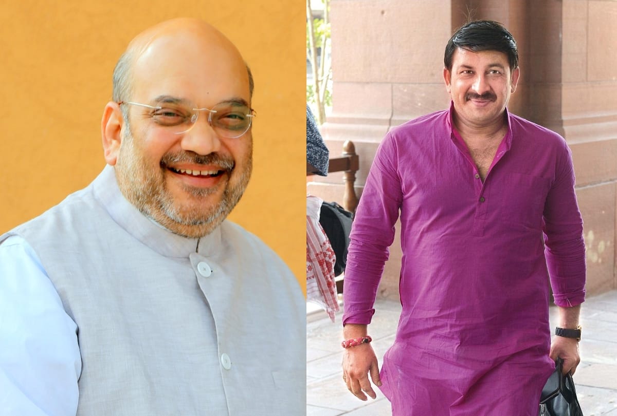 bjp mp manoj tiwari replies to sp leader ramgovind chaudhary says amit shah is lord ram