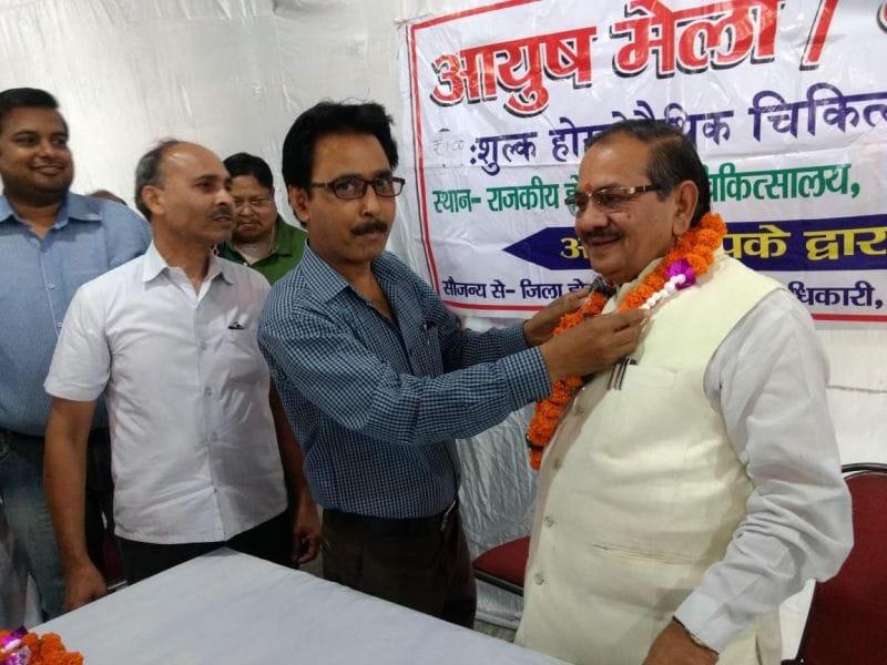 सरकार स्वास्थ्य सेवाओं को लेकर है गंभीर: माहेश्वरी